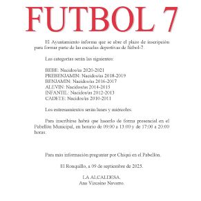 Futbol 7 Bando