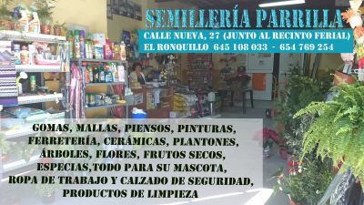 Anuncio Semillería Parrilla