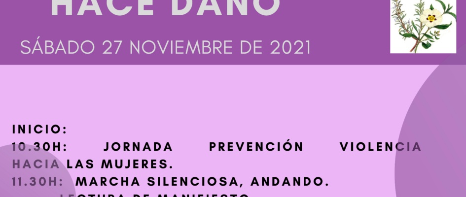 BANDO MARCHA CONTRA LA VIOLENCIA HACIA LAS MUJERES