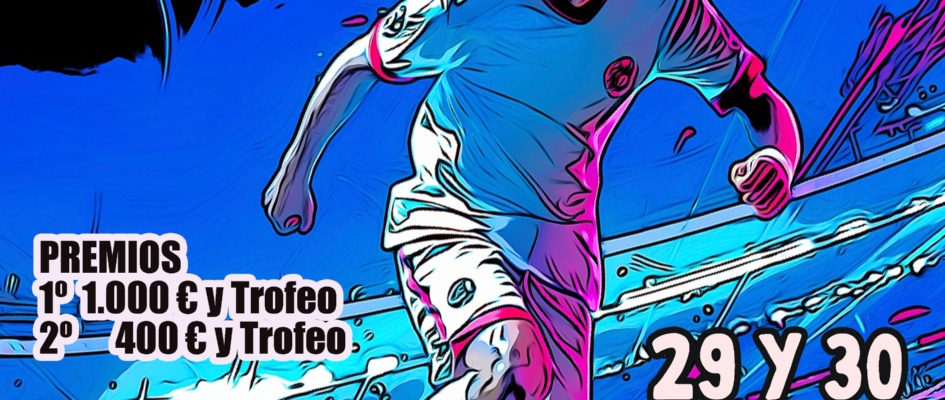 Cartel Maratón Fútbol sala 2024 final