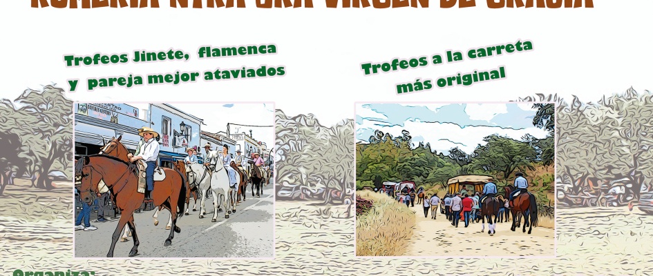 Cartel concurso mejor ataviados y carretas 2024r2