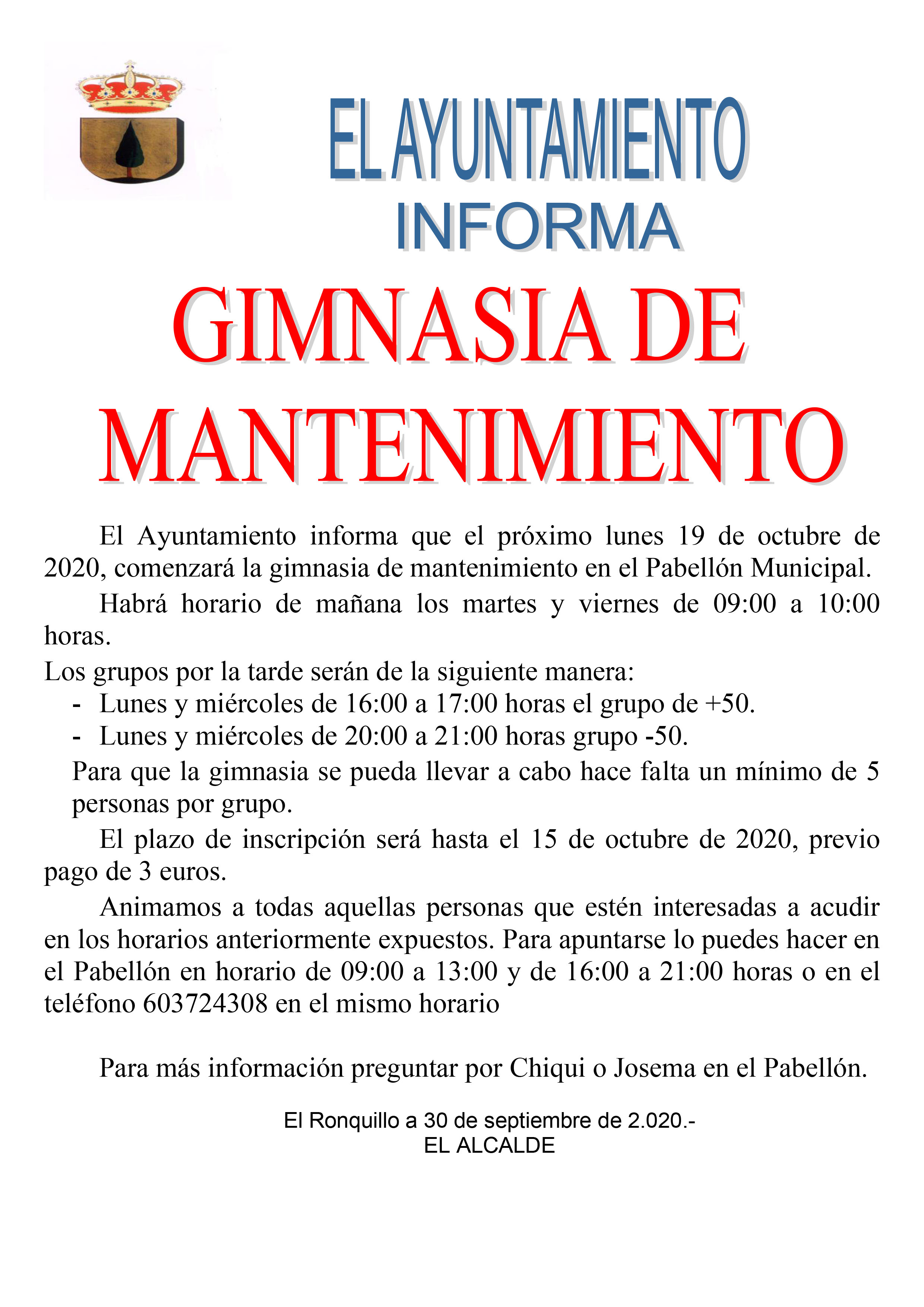 Gimnasia de mantenimiento