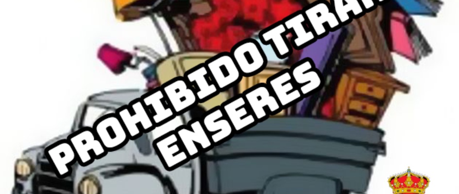 PROHIBIDO enseres