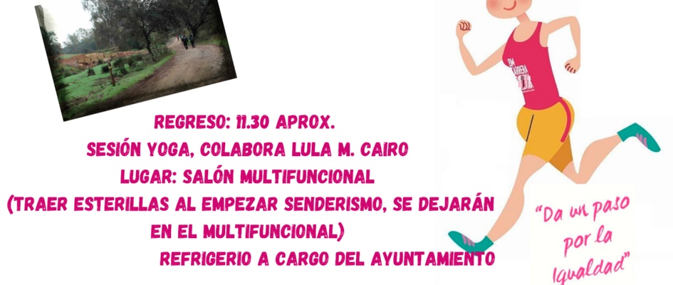 Senderismo por LA IGUALDAD 2