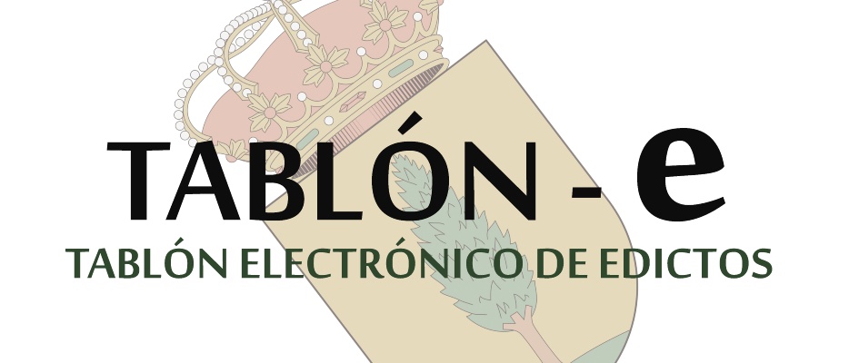 TABLON EDICTOS