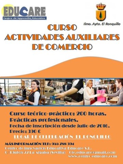 auxiliares de comercio