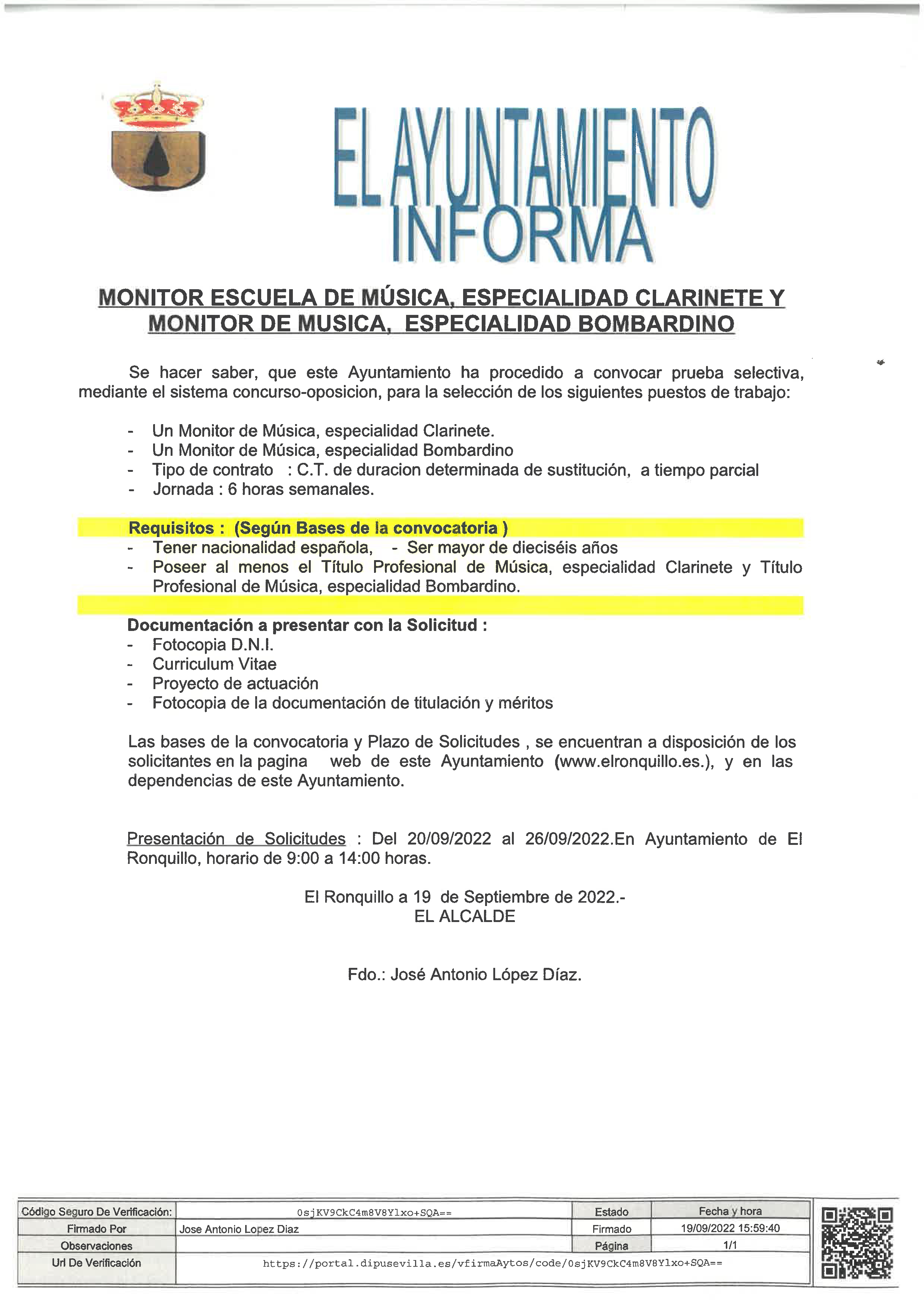 bando monitor música