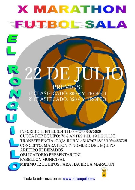 cartel marathon futbol