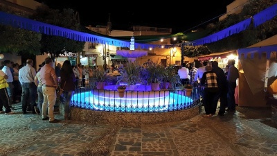 nueva iluminacion plaza españa