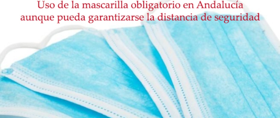 uso obligatorio mascarilla